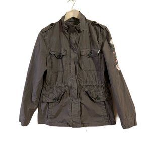 G.H. Bass & Co. Women’s Floral Cargo Jacket